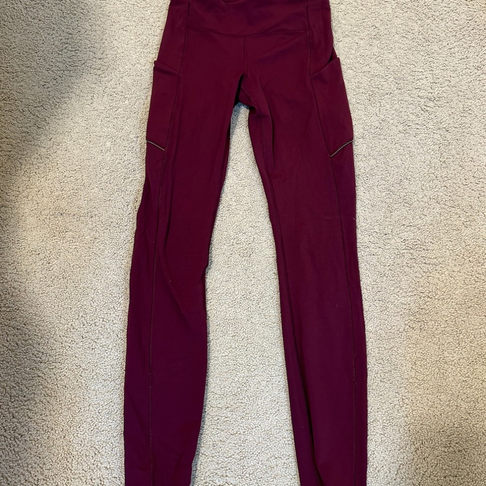 Lululemon Swift Speed High-Rise Tight 28''- Maroon